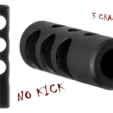 Toxic .308/300 AAC BO 3 Chamber Muzzle Brake