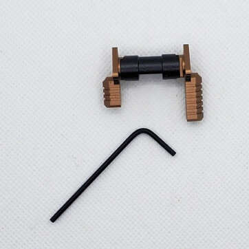 BRONZE Safety Selector Enhanced Ambidextrous AR15 Anodized