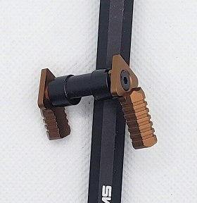 BRONZE Safety Selector Enhanced Ambidextrous AR15 Anodized - Image 2