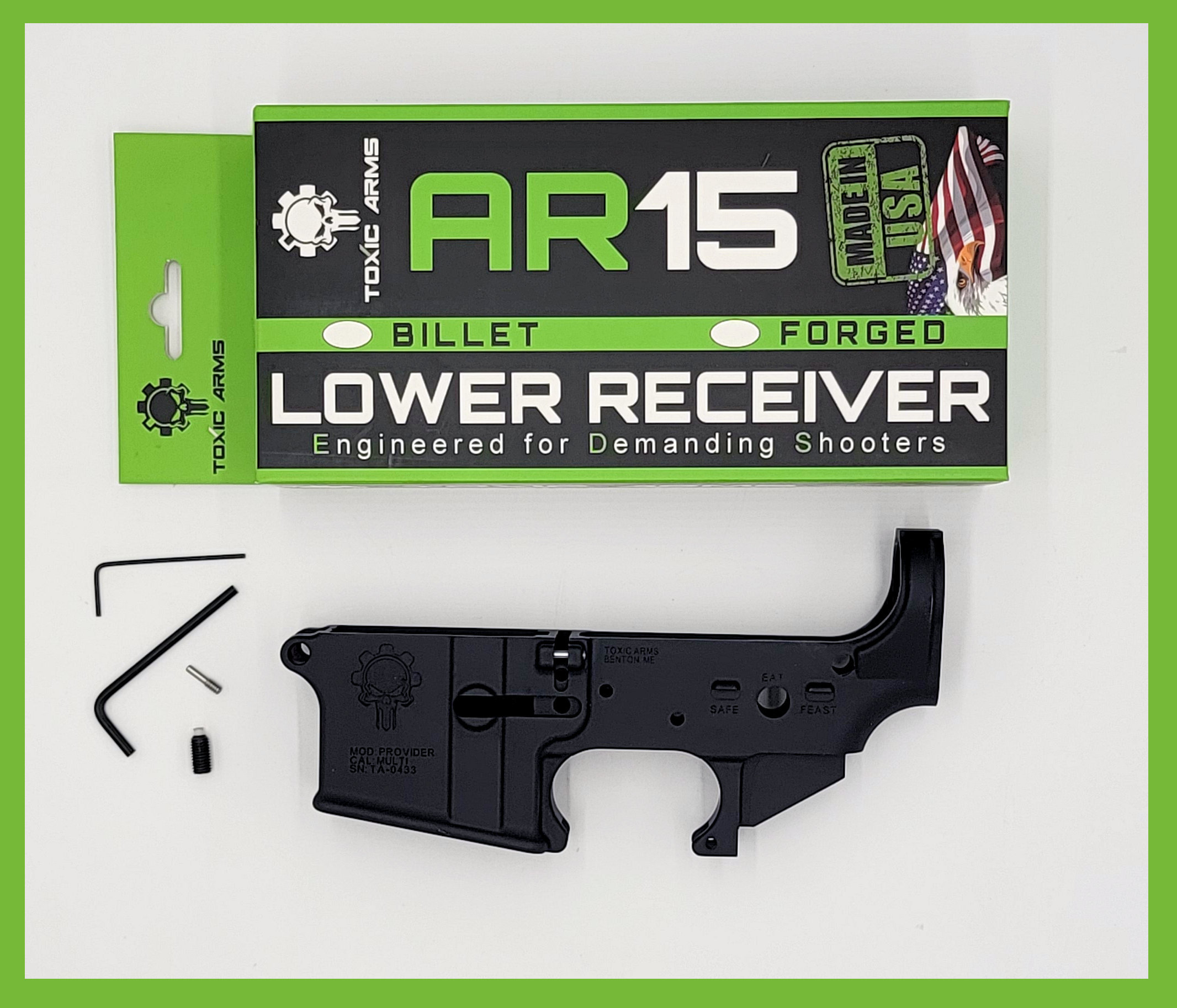 Toxic Arms Forged Enhanced Lower Receiver - Image 2