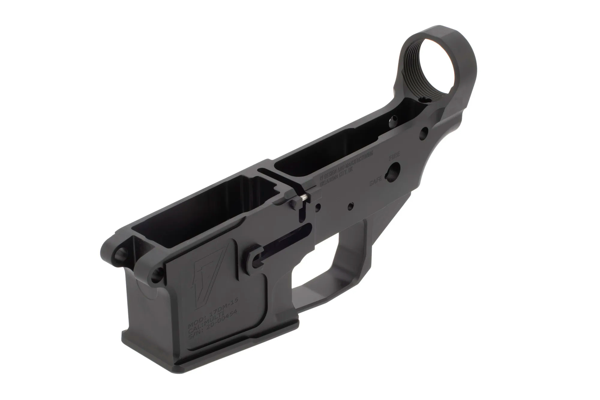 17 Design Billet AR-15 Stripped Lower Receiver - Image 2