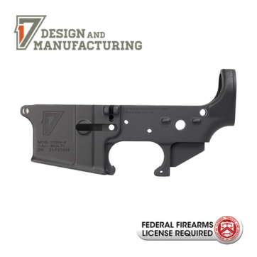 17 Design & Manufacturing AR-15 Forged Lower Receiver