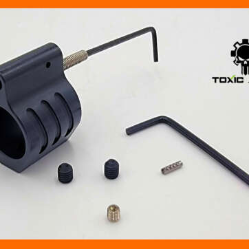 Toxic Steel Adjustable .750 Gen 2 Gas Block