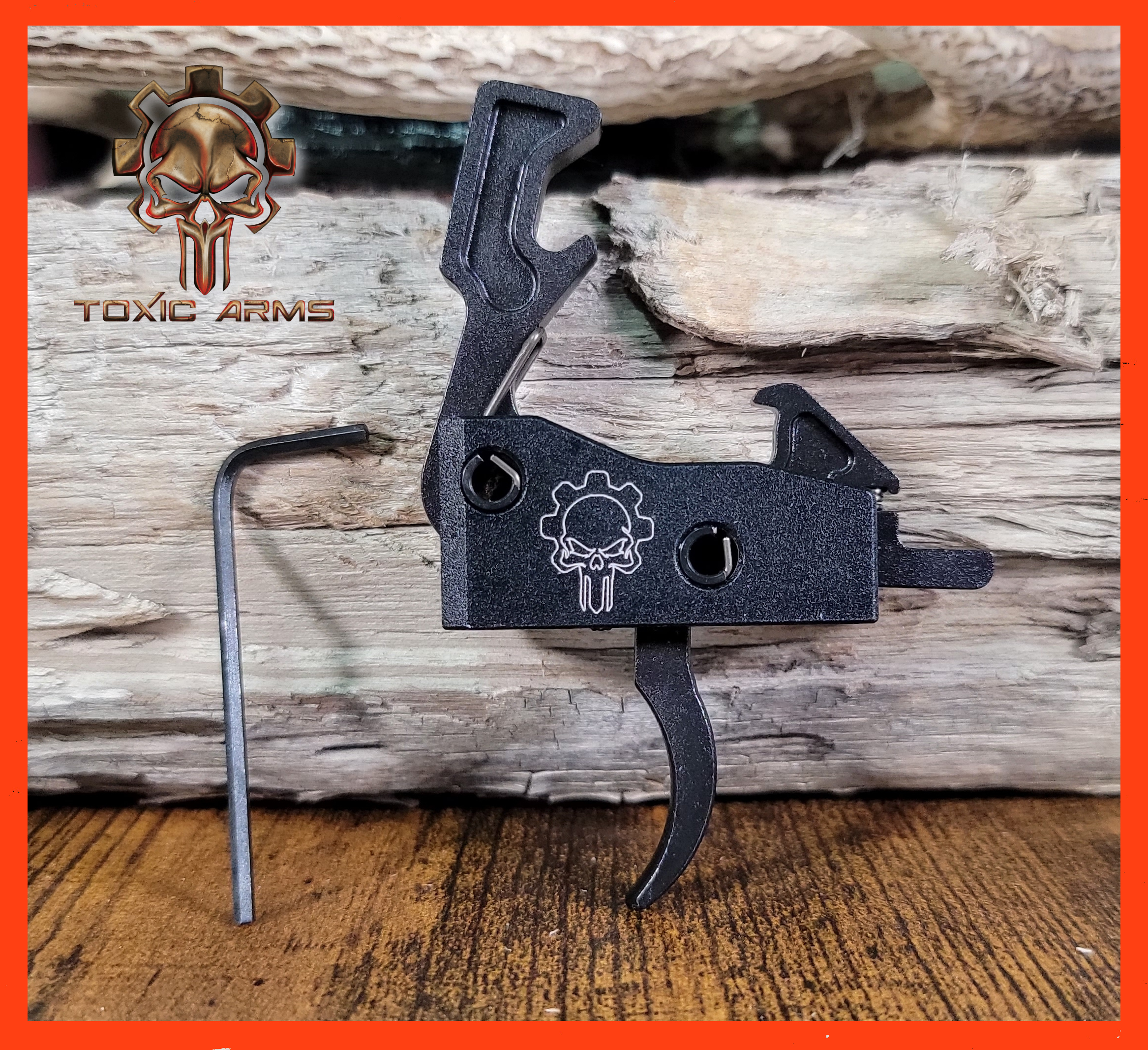 DROP IN TRIGGER BY TOXIC ARMS ADJUSTABLE AR15 GEN 3
