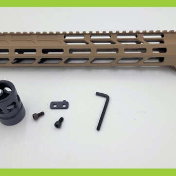 15" HANDGUARD FDE FLAT DARK EARTH TOXIC ARMS