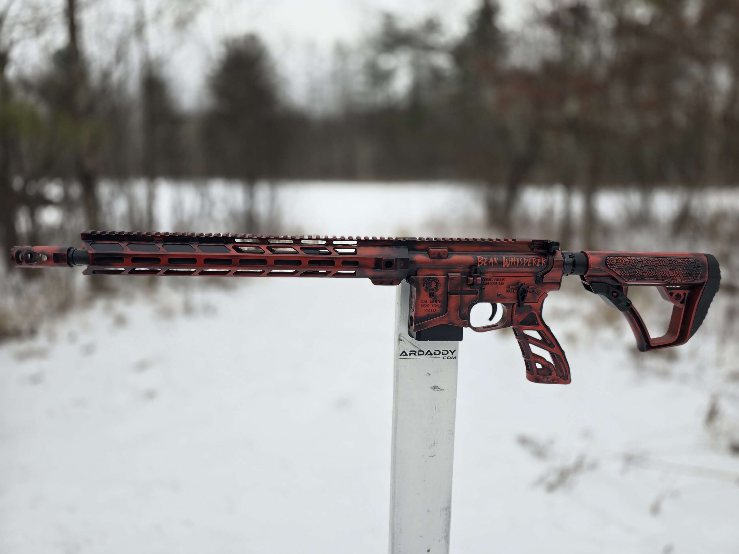 AR15 300 BLACKOUT BEAR WHISPERER LIMITED EDITION RIFLE 1 OF 10 2025 Model - Image 8