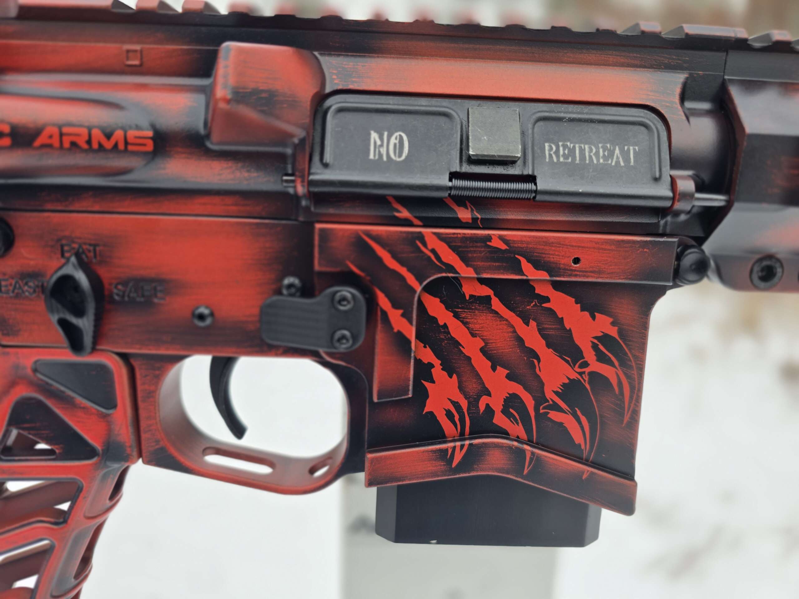 AR15 300 BLACKOUT BEAR WHISPERER LIMITED EDITION RIFLE 1 OF 10 2025 Model - Image 6