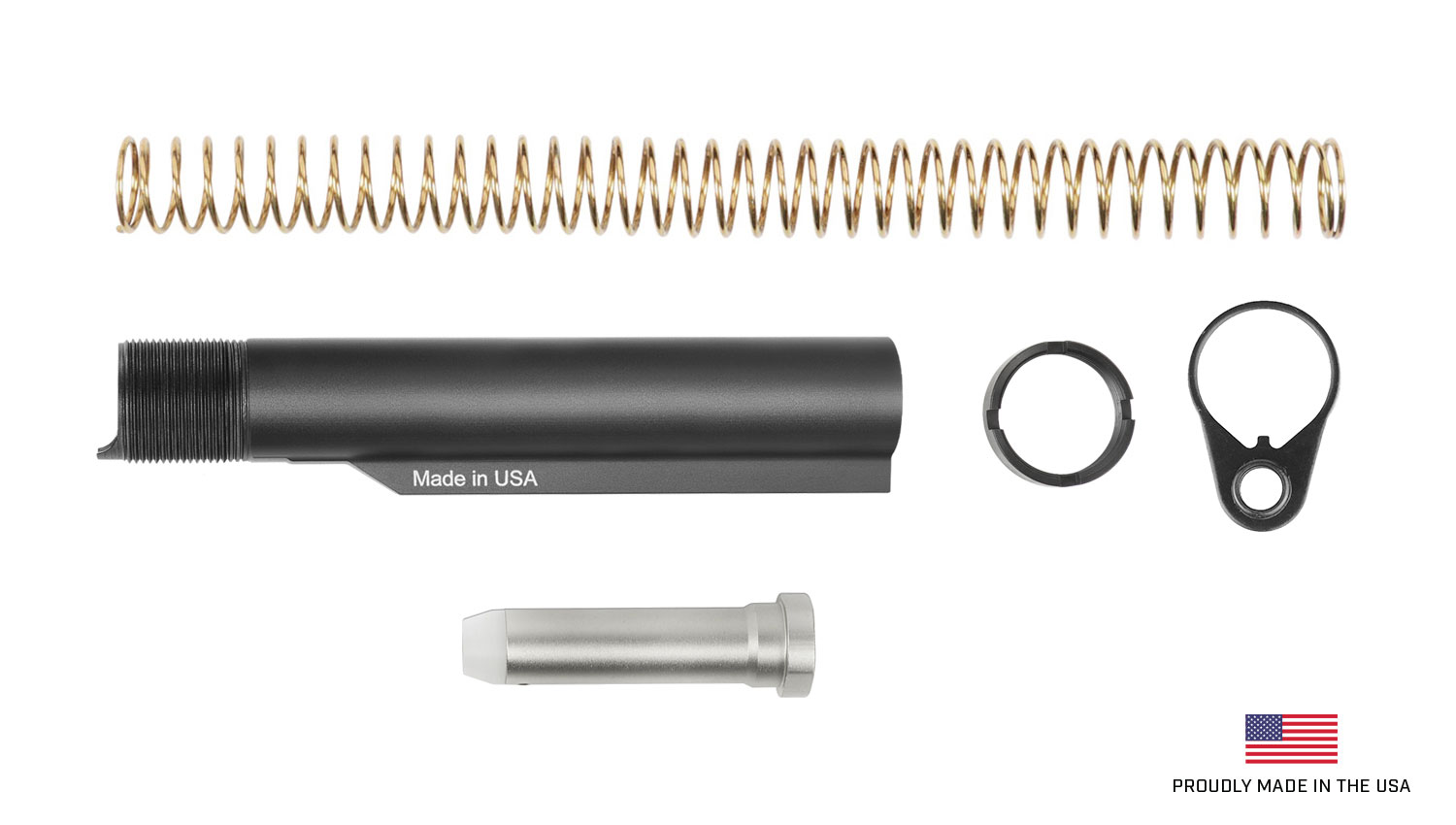 AR RECEIVER BUFFER TUBE KIT KIT MK2