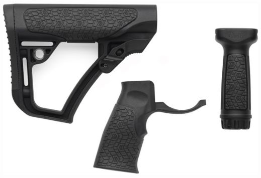 DANIEL DEFENSE AR15 FURNITURE KIT BLACK MIL-SPEC