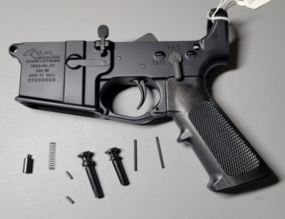 ENHANCED ANDERSON AR15 LOWER RECEIVER