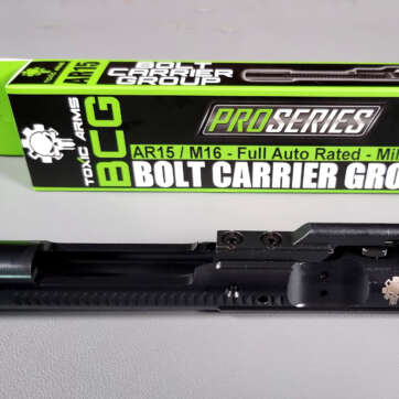 Toxic Arms Premium Bolt Carrier Group BCG NO LOGO VERSION