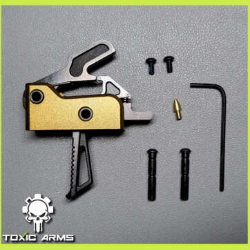 Toxic Arms Drop-In Match Trigger Adjustable for AR15 5.56 300 Blackout 223
