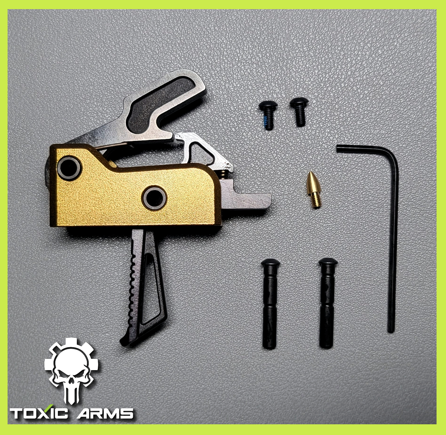 Toxic Arms Drop-In Match Trigger Adjustable for AR15 5.56 300 Blackout 223