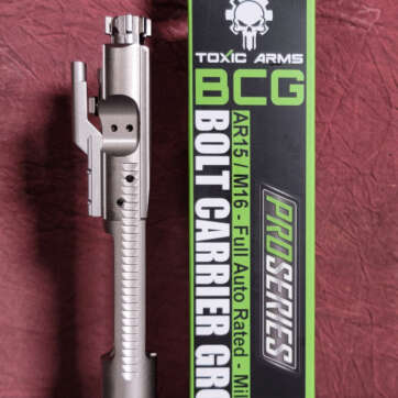 TOXIC ARMS NICKEL BORON BOLT CARRIER GROUP BCG FOR 223 5.56 AND MORE