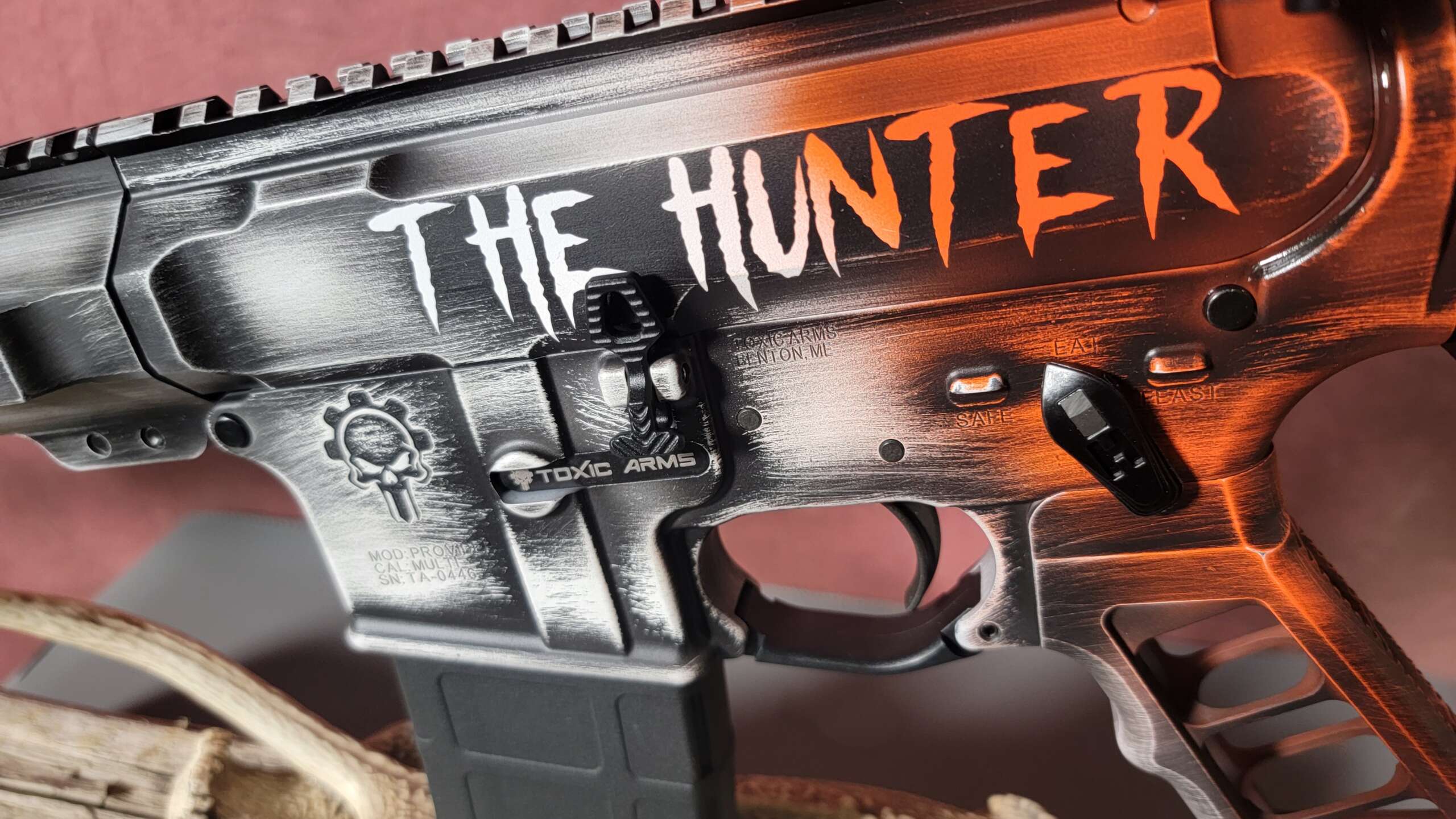 THE HUNTER AR15 RIFLE 300 BO BLACKOUT CUSTOM AR 15 1 OF 1 16" BARREL - Image 3