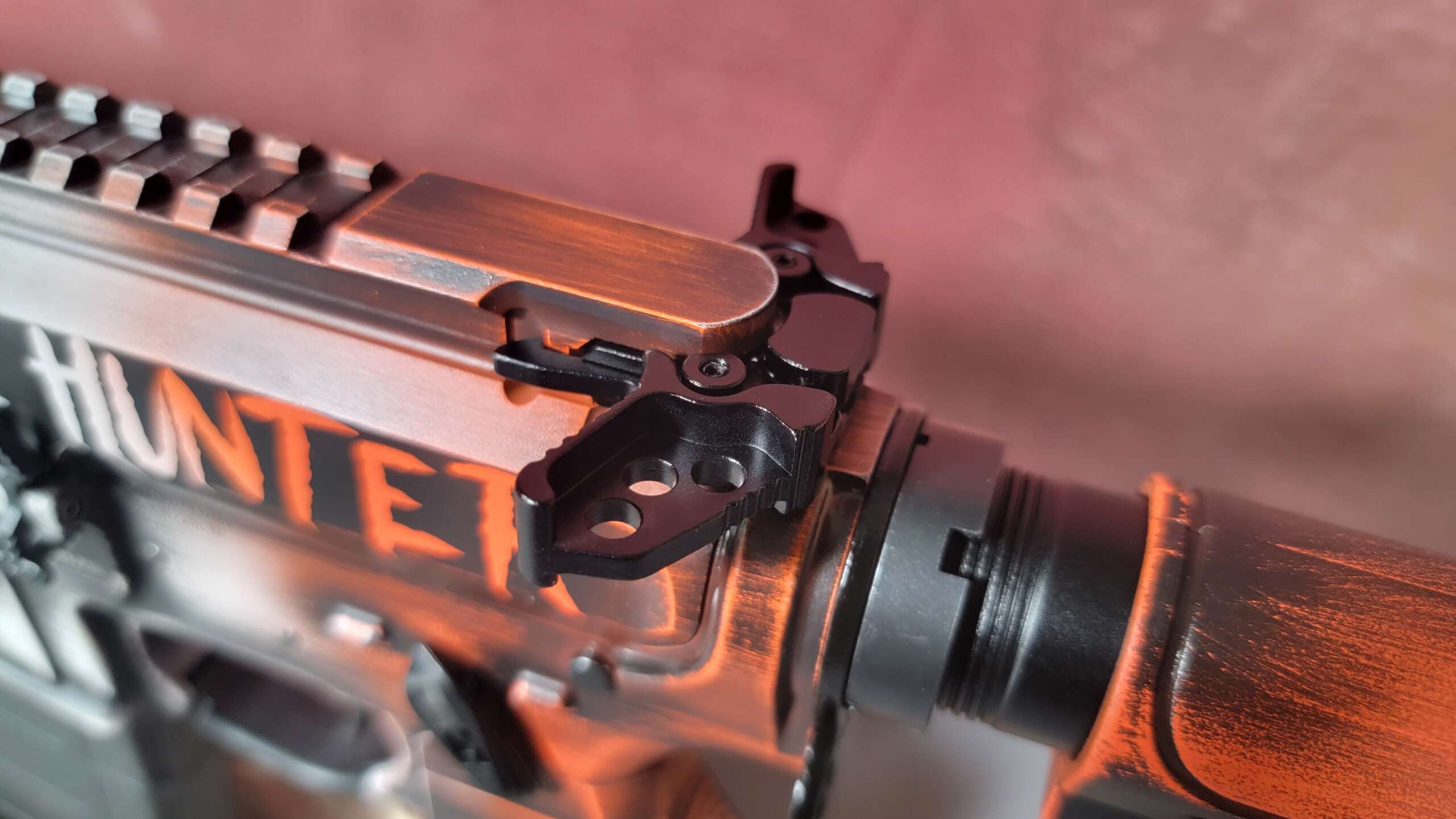 THE HUNTER AR15 RIFLE 300 BO BLACKOUT CUSTOM AR 15 1 OF 1 16" BARREL - Image 5