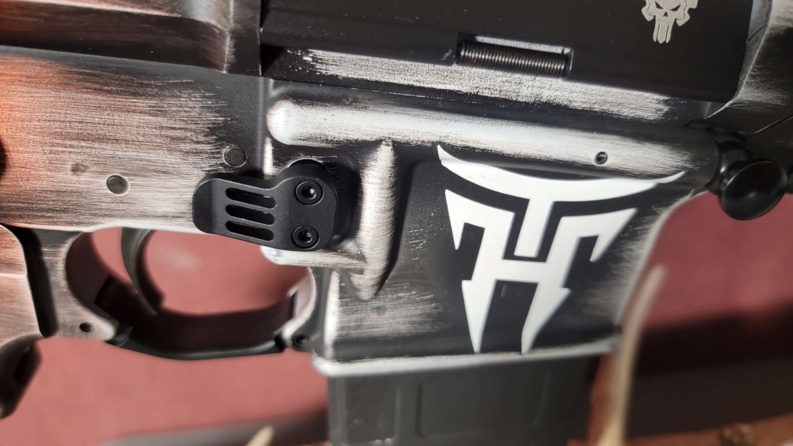 THE HUNTER AR15 RIFLE 300 BO BLACKOUT CUSTOM AR 15 1 OF 1 16" BARREL - Image 7