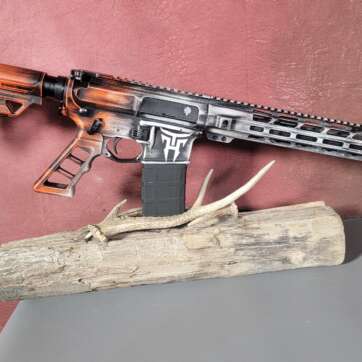 THE HUNTER AR15 RIFLE 300 BO BLACKOUT CUSTOM AR 15 1 OF 1 16" BARREL