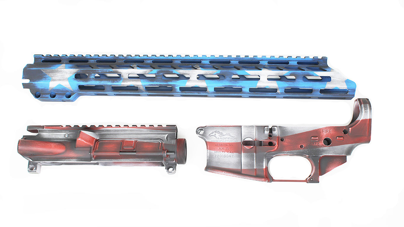 PATRIOTIC ANDERSON BUILDERS KIT LOWER & UPPER RECEIVER HANDGUARD AR15 - Image 3