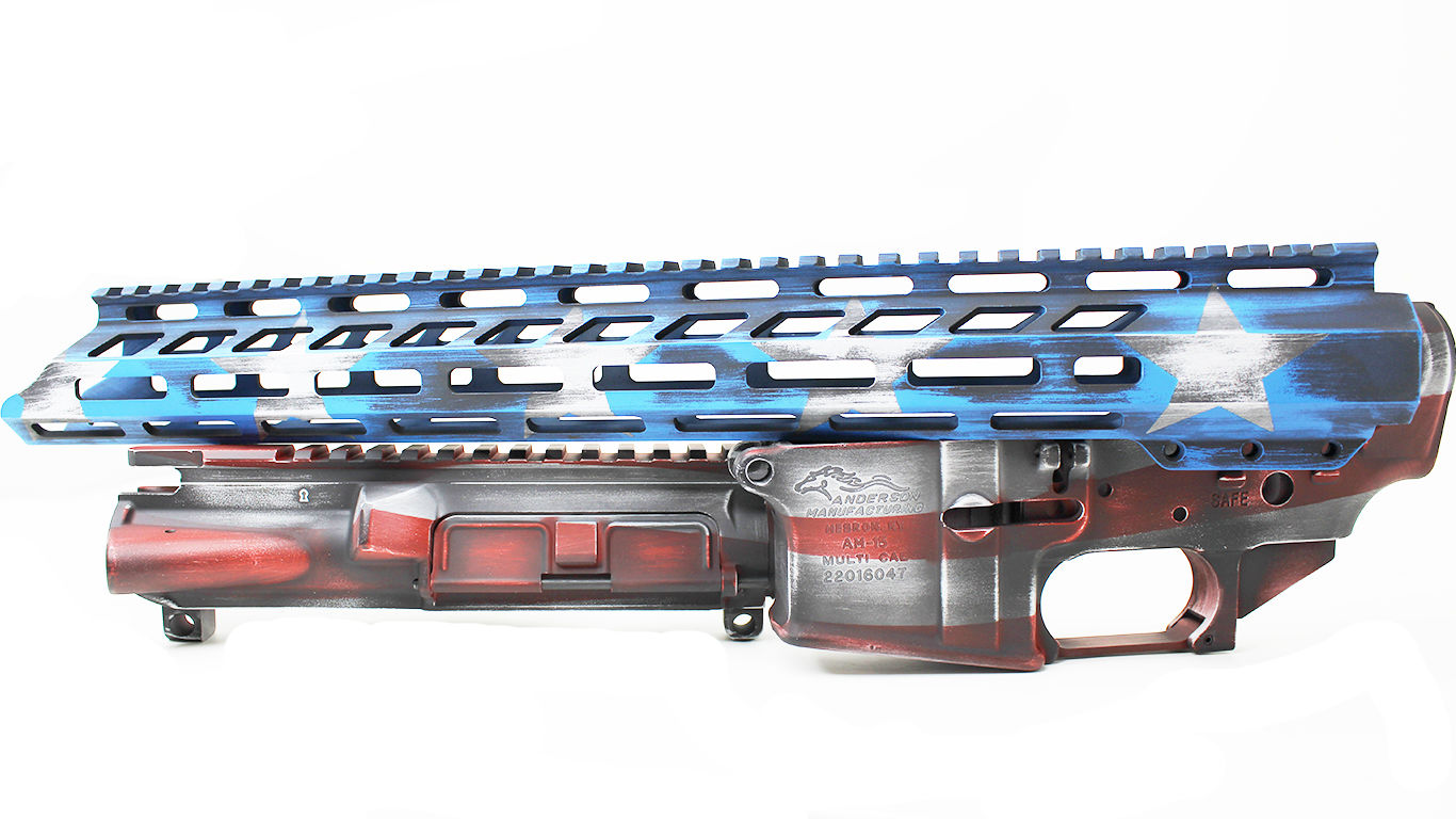 PATRIOTIC ANDERSON BUILDERS KIT LOWER & UPPER RECEIVER HANDGUARD AR15 - Image 2