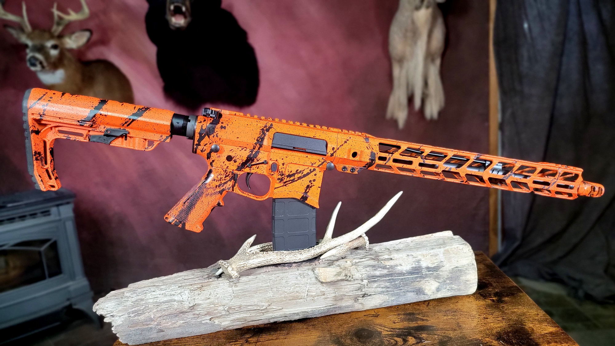 Ultra Light Orange Splash Wylde edition AR15 .223 Wylde