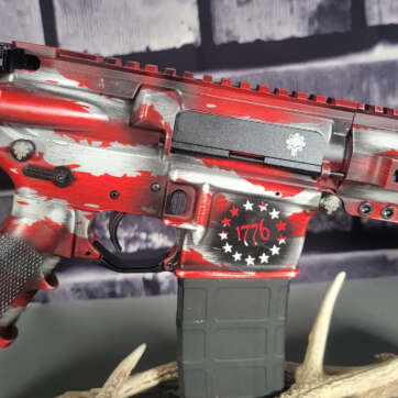 300 BO AMERICAN FLAG AR15 RIFLE Toxic