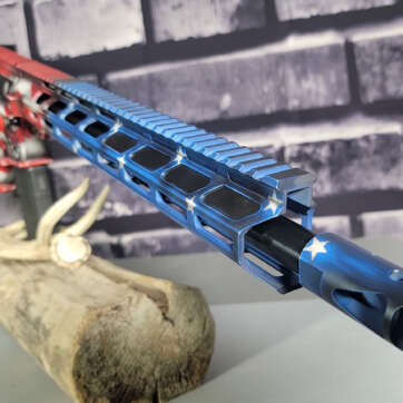 350 Legend AMERICAN FLAG AR15 RIFLE Toxic Arms