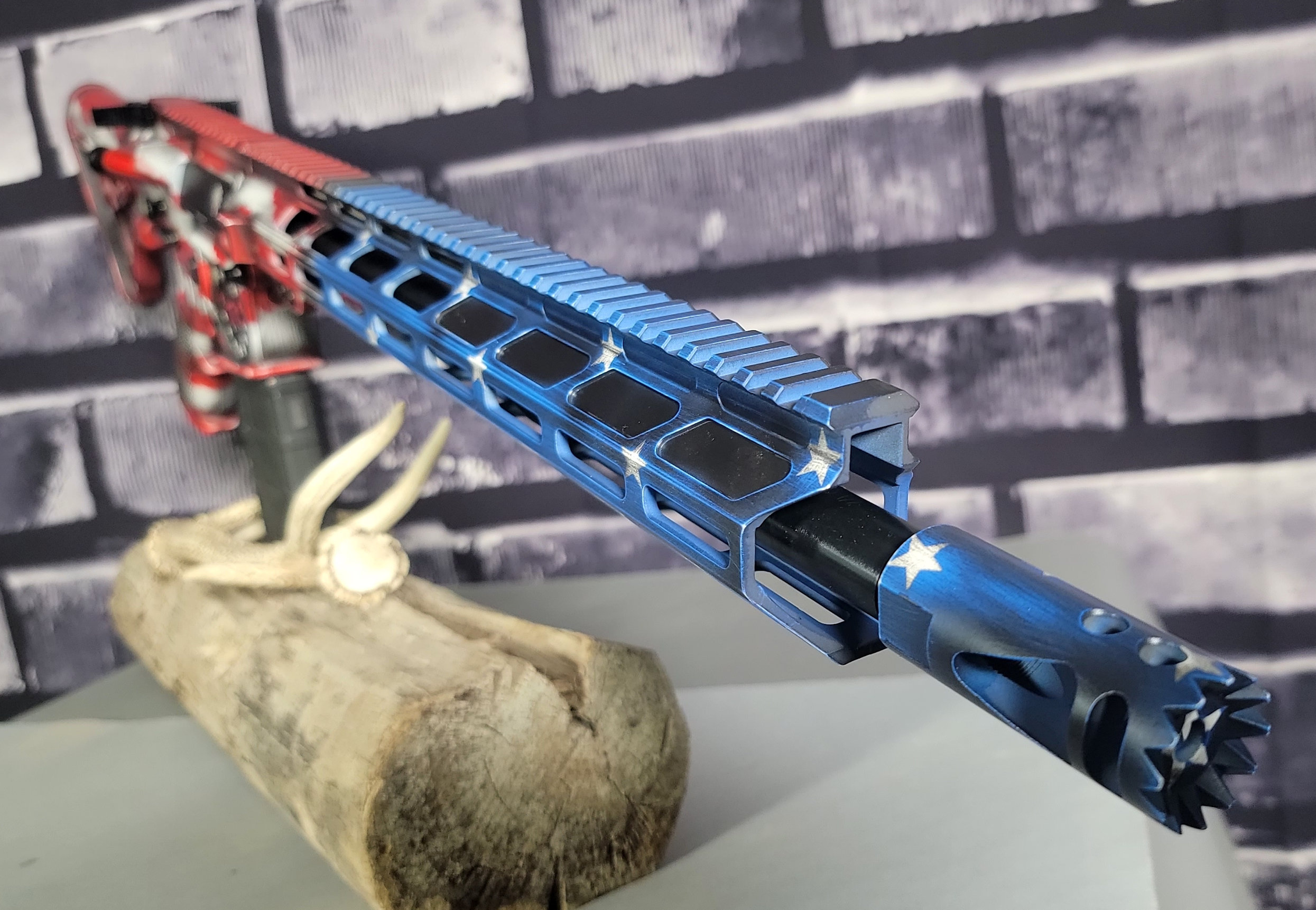 350 Legend AMERICAN FLAG AR15 RIFLE Toxic Arms