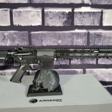 NINJA AR15 RIFLE with Stainless Barrel. Tanker Brake Black Color Mach