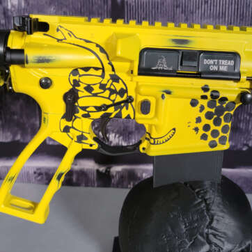 DONT TREAD ON ME AR15 RIFLE 5.56 .223 CUSTOM Cerakoted AR 15