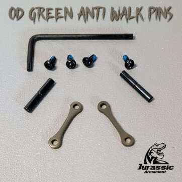 Magpul OD Green Anti Walk Pin set for AR15 ANTI-ROTATIONAL Trigger & Hammer