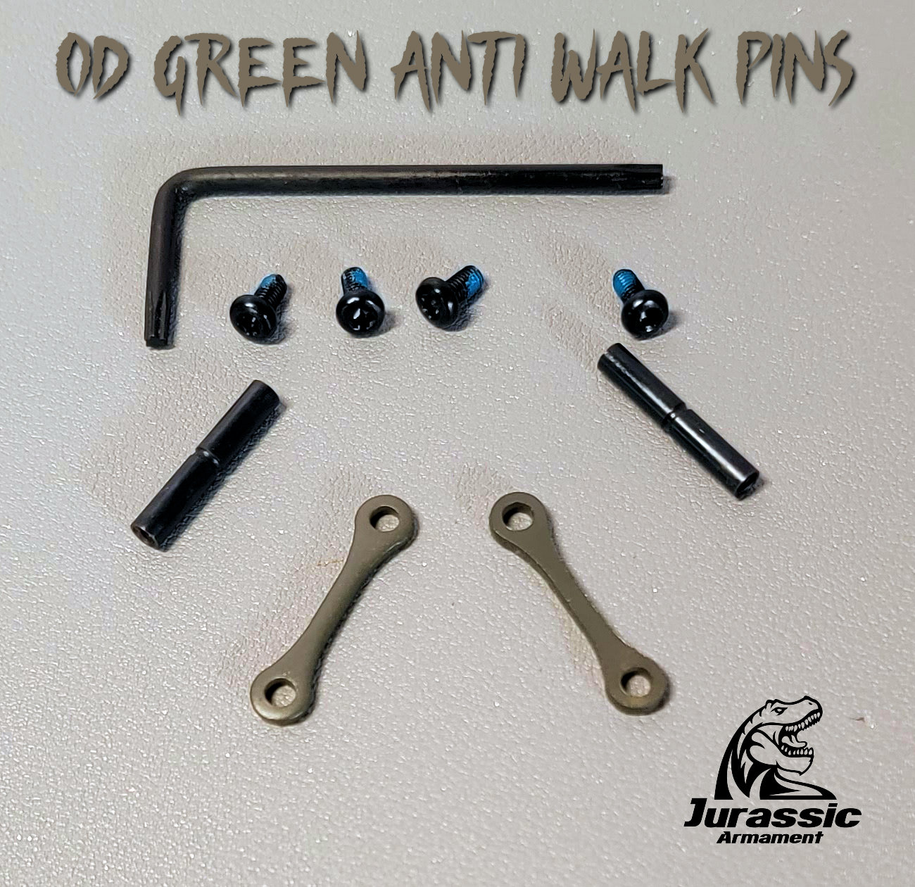 Magpul OD Green Anti Walk Pin set for AR15 ANTI-ROTATIONAL Trigger & Hammer
