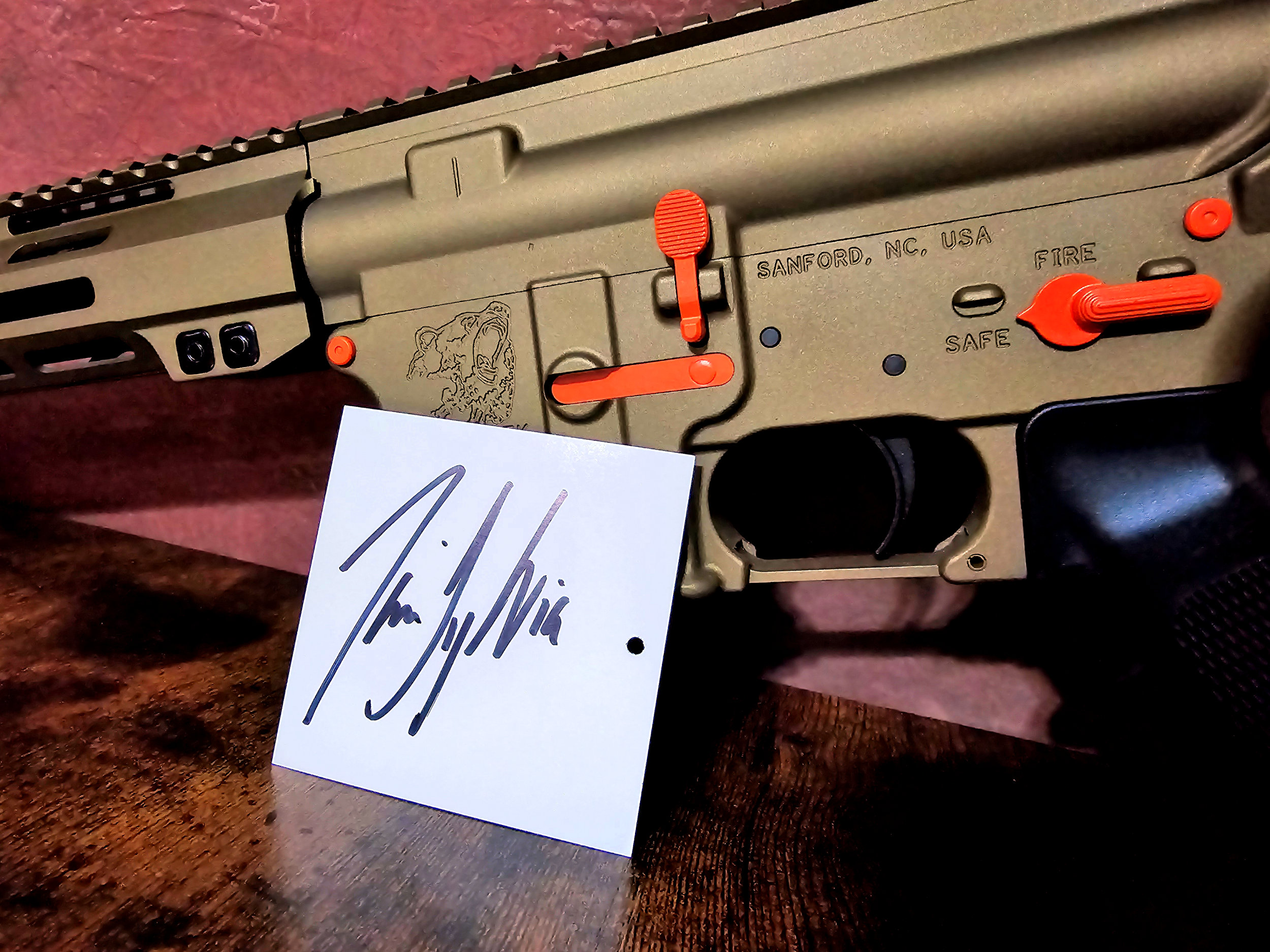 2024 Tim Sylvia Signature Series AR15 - Image 4