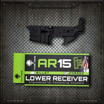 TOXIC ARMS AR15 FAFO LOWER RECEIVER FORGED 5.56 .223 300 BO STRIPPED